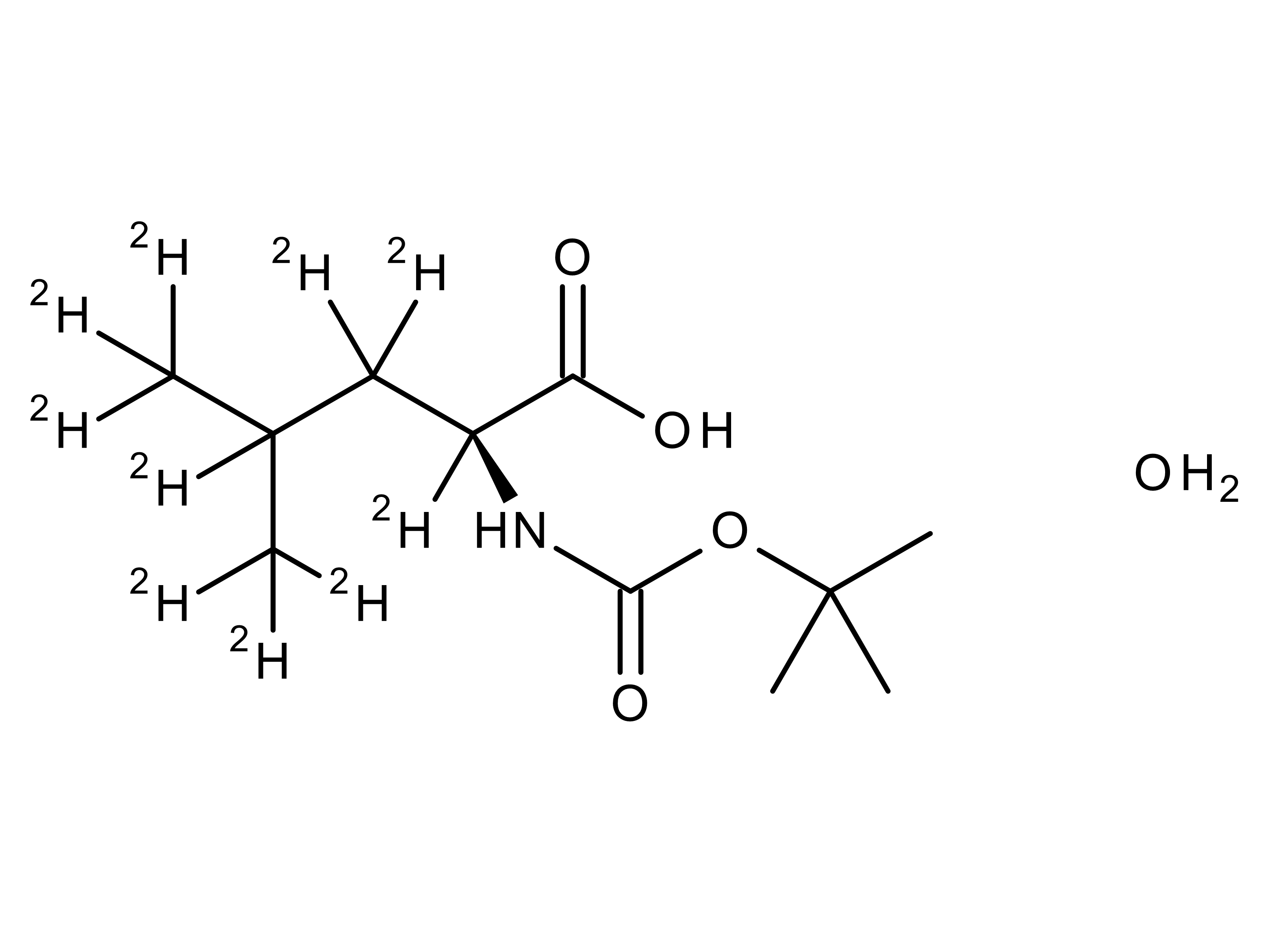 L-Leucine-d10-N-t-BOC H2O