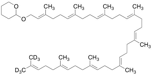 (E,E,E,E,E,E,E,E)- Tetrahydro-2-[(3,7,11,15,19,23,27,31,35-nonamethyl-2,6,10,14,18,22,26,30,34-hexatriacontanonaenyl)oxy]-2H-pyran-d6