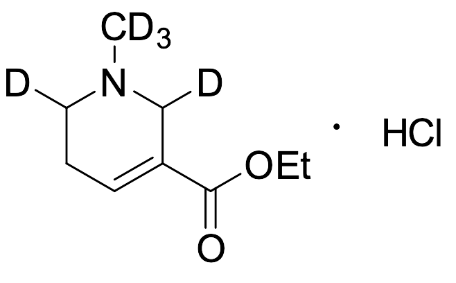 Arecaidine Ethyl Ester Hydrochloride (Methyl Piperidine d5)