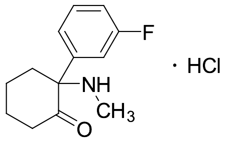 2-(3-Fluorophenyl)-2-(methylamino)cyclohexan-1-one Hydrochloride