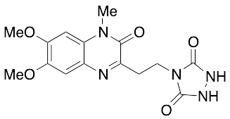 4-[2-(3,4-Dihydro-6,7-dimethoxy-4-methyl-3-oxo-2-quinoxalinyl)ethyl]-1,2,4-triazolindine-3,5-dione