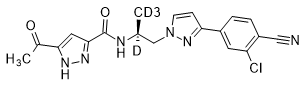 Keto-darolutamide-d4