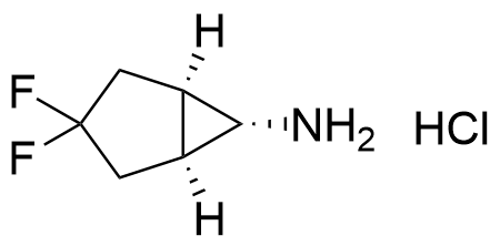rel-(1R,5S,6R)-3,3-Difluorobicyclo[3.1.0]hexan-6-amine Hydrochloride