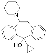 5-Cyclopropyl-10-(1-piperidinyl)-5H-dibenzo[a,d]cyclohepten-5-ol