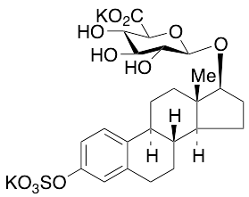 Estradiol 3-Sulfate 17beta-Glucuronide Dipotassium