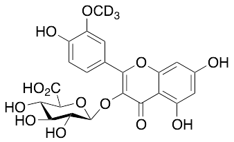3'-O-Methyl Quercetin 3-O-beta-D-Glucuronide-d3