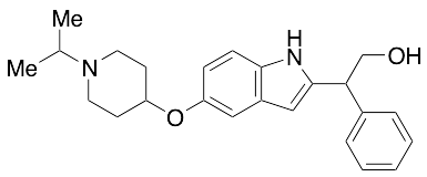 2-(5-((1-Isopropylpiperidin-4-yl)oxy)-1H-indol-2-yl)-2-phenylethanol