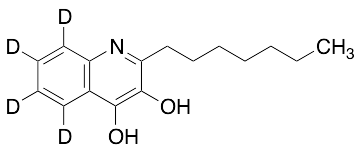 2-heptyl-3,4-Quinoline-5,6,7,8-d4-diol