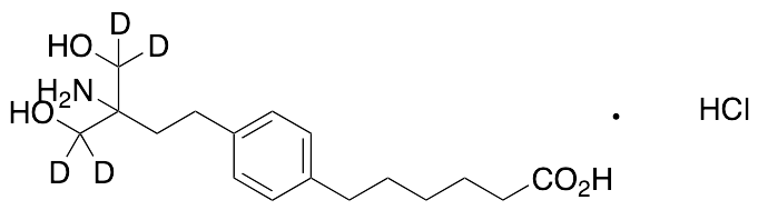 FTY720 Hexanoic Acid-D4 Hydrochloride