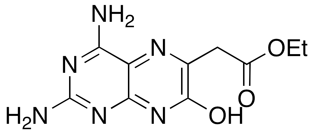 2,4-Diamino-7-hydroxy-6-pteridineacetic Acid Ethyl Ester