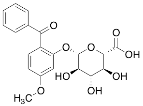 Oxybenzone beta-D-Glucuronide