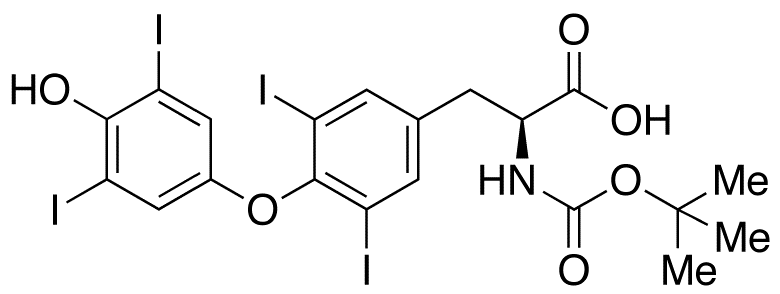 N-(tert-Butyloxy)carbonyl-L-thyroxine