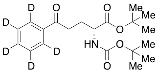 (R)-tert-Butyl 2-(tert-Butoxycarbonylamino)-5-oxo-5-phenylpentanoate-d5