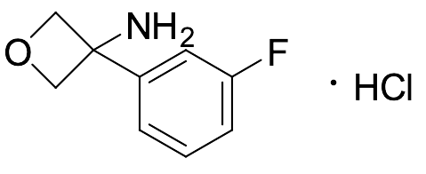 3-(3-Fluorophenyl)oxetan-3-amine Hydrochloride