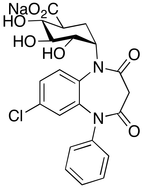N-Desmethylclobazam Glucuronide