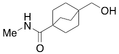 4-Hydroxymethylbicyclo[2.2.2]octane-1-carboxylic Acid Methylamide