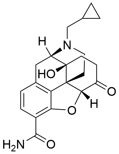(4R,4aS,7aR,12bS)-3-(Cyclopropylmethyl)-4a-hydroxy-7-oxo-2,3,4,4a,5,6,7,7a-octahydro-1H-4,12-methanobenzofuro[3,2-e]isoquinoline-9-carboxamide