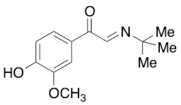 (E)-2-(tert-Butylimino)-1-(4-hydroxy-3-methoxyphenyl)ethanone
