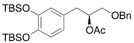 (S)-1-(Benzyloxy)-3-(3,4-bis((tert-butyldimethylsilyl)oxy)phenyl)propan-2-yl acetate