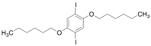 1,4-Bis(hexyloxy)-2,5-diiodobenzene
