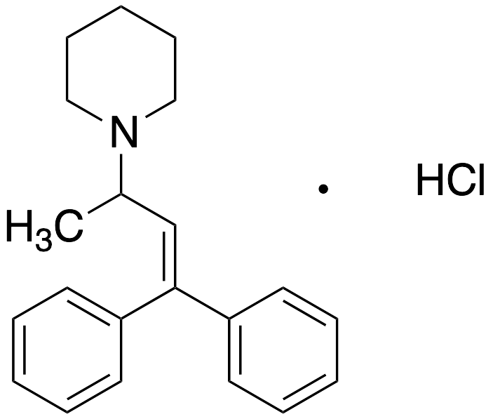 1-(4,4-Diphenylbut-3-en-2-yl)piperidine Hydrochloride