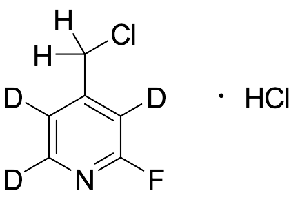 4-Chloromethyl-2-fluoropyridine-D₃ Hydrochloride