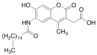 2-(7-Hydroxy-4-methyl-2-oxo-6-palmitamido-2H-chromen-3-yl)acetic Acid