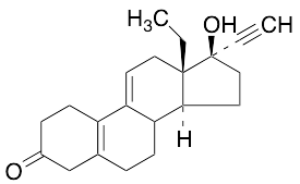 (17alpha)-13-Ethyl-17-hydroxy-18,19-dinorpregna-5(10),9(11)-dien-20-yn-3-one