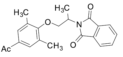 4-Acetyl N-Isoindoline-1,3-dione Mexiletine