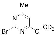 2-Bromo-4-methoxy-6-methylpyrimidine-d3