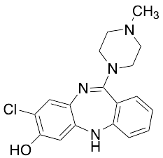 8-Chloro-11-(4-methyl-1-piperazinyl)-5H-dibenzo[b,e][1,4]diazepin-7-ol