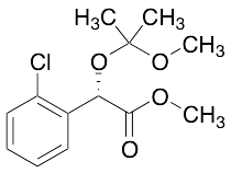 (alphaS)-2-Chloro-alpha-(1-methoxy-1-methylethoxy)-benzeneacetic Acid Methyl Ester
