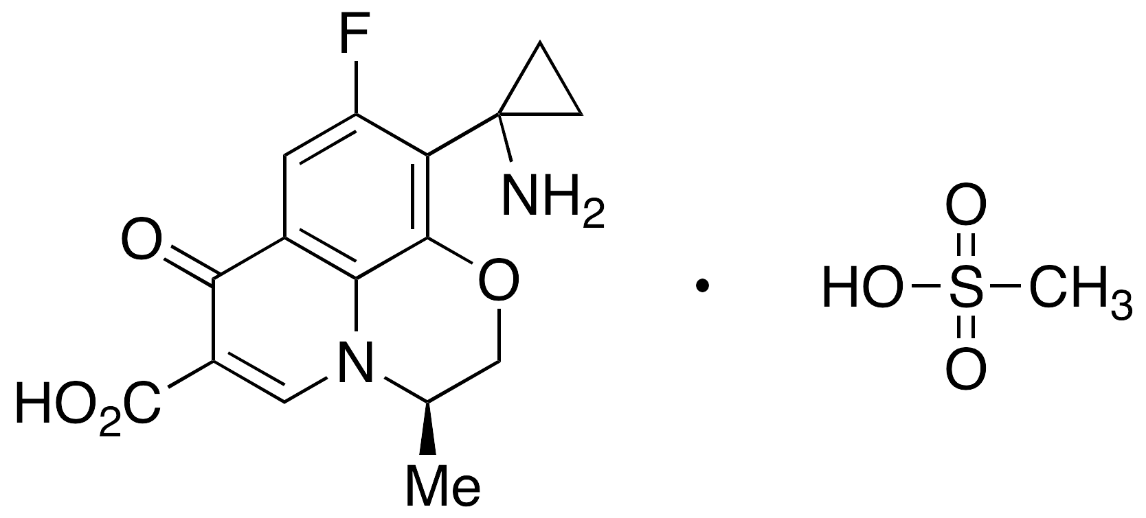 ent-Pazufloxacin Mesylate