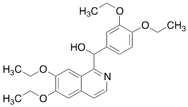 alpha-(3,4-Diethoxyphenyl)-6,7-diethoxy-1-isoquinolinemethanol