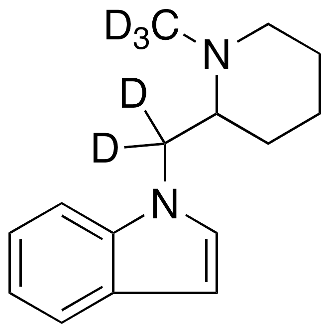 N-(N-Methylpiperidinyl)methylindole-d5