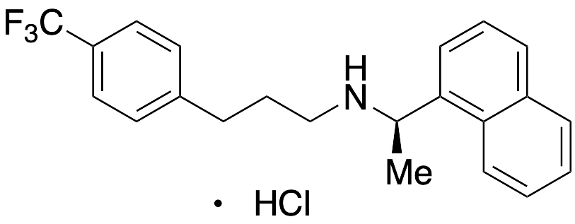 (alphaR)-alpha-Methyl-N-[3-[4-(trifluoromethyl)phenyl]propyl]-1-naphthalenemethanamine Hydrochloride Salt