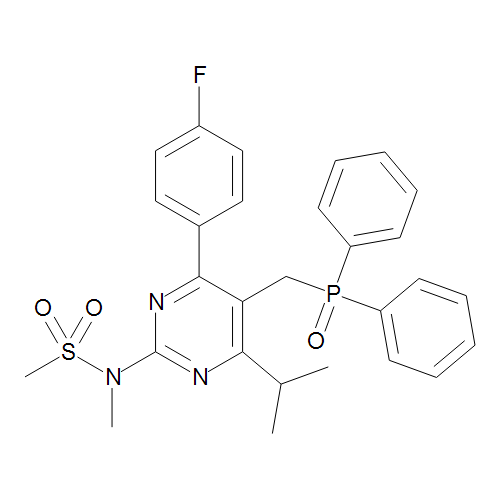 Diphenyl[4-(4-Fluorophenyl)-6-isopropyl-2-(N-methylmethylsulfonyl)amino-pyrimidin-5-yl-methyl]phosphine Oxide