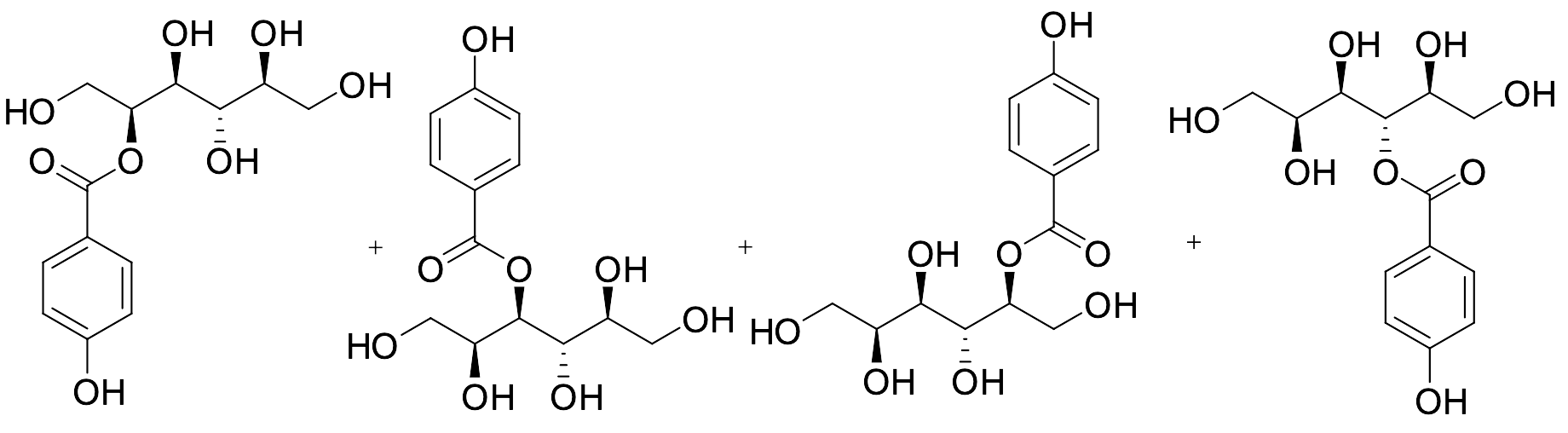 (2S,3S,4R,5S)-1,2,4,5,6-Pentahydroxyhexan-3-yl 4-Hydroxybenzoate