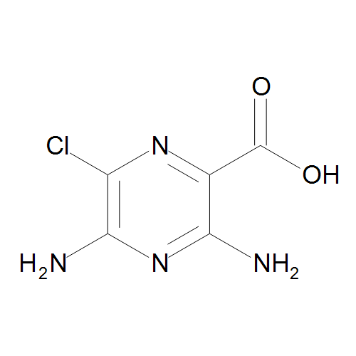 3,5-Diamino-6-chloropyrazine-2-carboxylic Acid