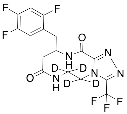 Sitagliptin Triazecine Analog-D4