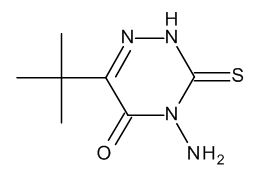 4-Amino-6-(tert-butyl)-3-mercapto-4,5-dihydro-1,2,4-triazin-5-one