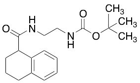 N-[2-[[(1,2,3,4-tetrahydro-1-naphthalenyl)carbonyl]amino]ethyl]-carbamic Acid 1,1-Dimethylethyl Ester
