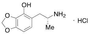 (R)-5-(2-Aminopropyl)-1,3-benzodioxol-4-ol Hydrochloride
