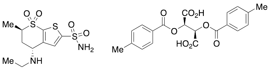 ent-Dorzolamide L-Tartrate