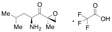 (S)-2-Amino-4-methyl-1-((S)-2-methyloxiran-2-yl)pentan-1-one Trifluoroacetate Salt