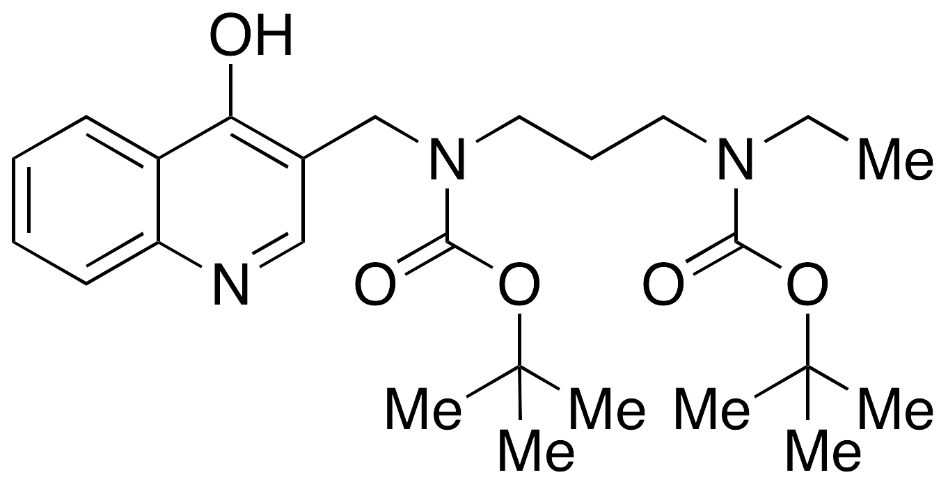 N,N-Di-(tert-butyloxy)-3-[[[3-(ethylamino)propyl]amino]methyl]-4-quinolinol