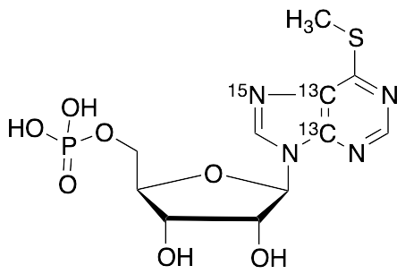 6-Methylthioinosine Monophosphate-13C2,15N