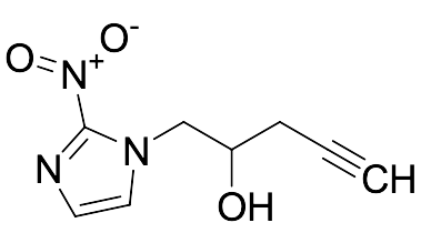 1-(2-Nitro-1H-imidazol-1-yl)pent-4-yn-2-ol