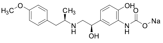 Sodium (2-Hydroxy-5-((R)-1-hydroxy-2-(((R)-1-(4-methoxyphenyl)propan-2-yl)amino)ethyl)phenyl)carbamate