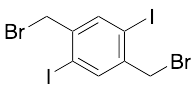 1,​4-​Bis(bromomethyl)​-​2,​5-​diiodobenzene
